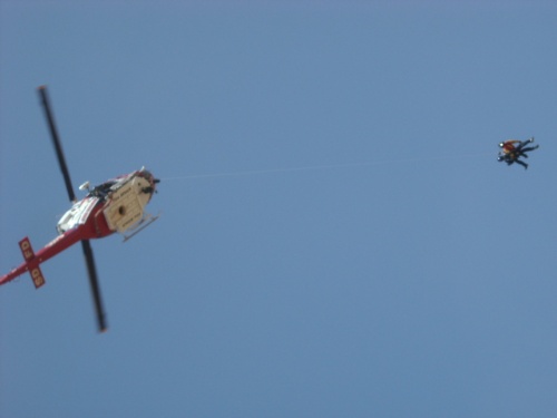 Rescue Operations with SND Helicopter
